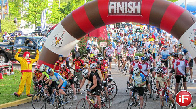inflatable finish line arch