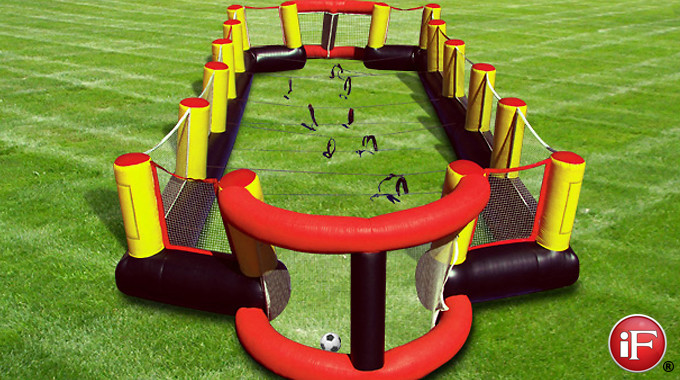 inflatable foosball