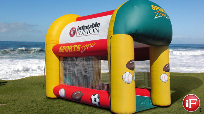 inflatable sports game, all sport inflatable game, multi sport inflatable game