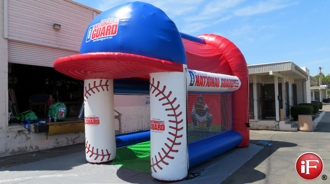 baseball inflatable, inflatable sports game, inflatable baseball game, inflatable sports, fan zone game