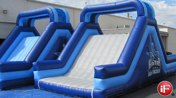 inflatable slide, inflatable games, custom inflatable slides, branded inflatable games