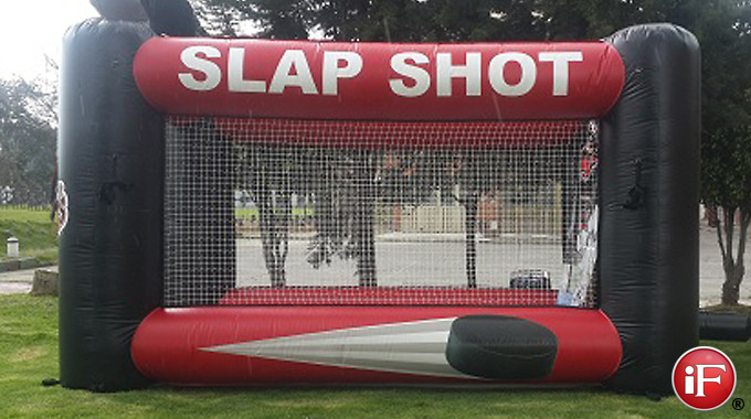 inflatable hockey game, inflatable sports game, hockey inflatable, inflatable sports pen