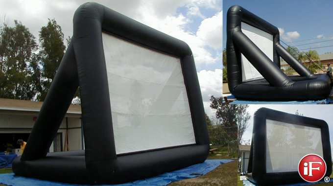 inflatable movie screen, movie inflatable dispaly, inflatable projection screen