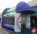 inflatable baseball game
