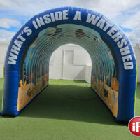 Custom Inflatable Watershed Tunnel